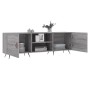 Mobile Porta TV Grigio Sonoma 150x30x50 cm in Legno Multistrato