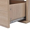 Set Mobili da Bagno con Lavabo 9 pz Beige