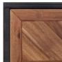 Tavolino da Caffè 90x50x40 cm in Legno Massello di Acacia e MDF