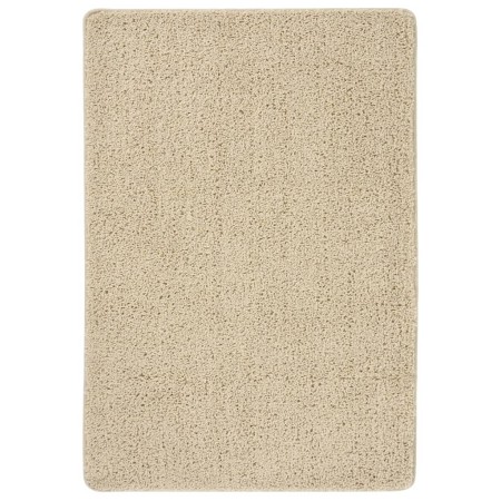 Tappeto Shaggy Crema 120x170 cm Antiscivolo