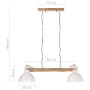 Lampada a Sospensione Industriale 25 W Bianca 109 cm E27