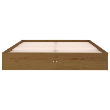 Giroletto Miele in Legno Massello 120x190 cm Small Double