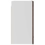 Mobile Pensile Rovere Marrone 39,5x31x60cm in Legno Multistrato