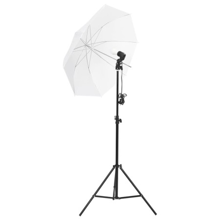 Kit per Studio Fotografico 6 pz con Set di Luci e Softbox