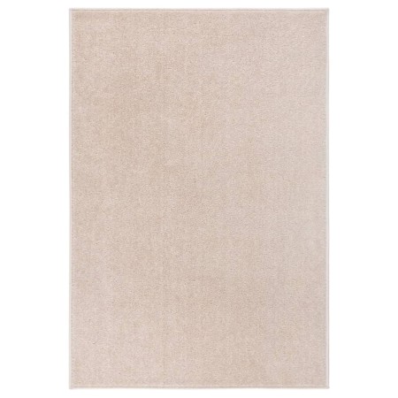 Tappeto a Pelo Corto 160x230 cm Beige Scuro