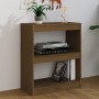 Libreria/Divisorio Miele 60x30x71,5 cm Legno Massello di Pino