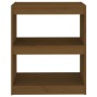 Libreria/Divisorio Miele 60x30x71,5 cm Legno Massello di Pino