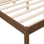 Letto per Anziani 150x200 cm King in Legno Massello di Pino