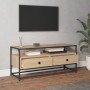 Mobile Porta TV Rovere Sonoma 100x35x45 cm in Legno Multistrato