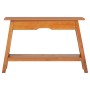 Tavolo Consolle 110x30x75 cm in Legno Massello di Mogano