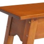 Tavolo Consolle 110x30x75 cm in Legno Massello di Mogano