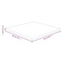 Piano Tavolo Quadrato Marrone Chiaro 90x90x2,5 Rovere Trattato