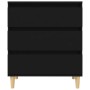 Credenza Nero 60x35x70 cm in Legno Multistrato