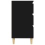 Credenza Nero 60x35x70 cm in Legno Multistrato