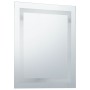 Specchio LED da Bagno con Sensore Tattile 50x60 cm