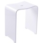 RIDDER Sgabello per Bagno Trendy Bianco