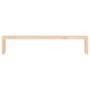 Supporto per Monitor 50x27x10 cm in Legno Massello di Pino