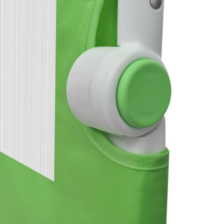 Sponde Letto per la Sicurezza dei Bambini 2 pz Verde 102x42 cm