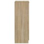 Scarpiera Rovere Sonoma 30x35x100 cm in Legno Multistrato