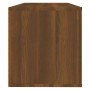 Scarpiera a Muro Rovere Marrone100x35x38cm in Legno Multistrato
