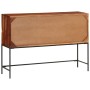 Credenza 110x28x76 cm in Legno Massello di Acacia