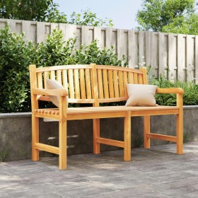 Panca da Giardino 149,5x60x90 cm in Legno Massello di Teak