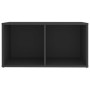 Mobile Porta TV Grigio 72x35x36,5 cm in Legno Multistrato