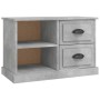 Mobile Porta TV Grigio Cemento 73x35,5x47,5cm Legno Multistrato