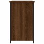 Comodini 2 pz Rovere Marrone 40x36x60 cm in Legno Multistrato