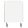 Mobile Porta TV Bianco 104x35x50 cm in Legno Multistrato