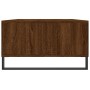 Tavolino Salotto Rovere Marrone 104x60x35 cm Legno Multistrato