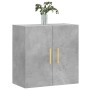 Mobile a Parete Grigio Cemento 60x31x60 cm in Legno Multistrato