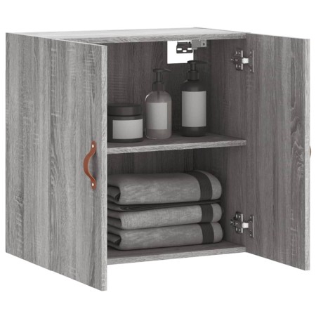 Mobile Pensile Grigio Sonoma 60x31x60 cm in Legno Multistrato