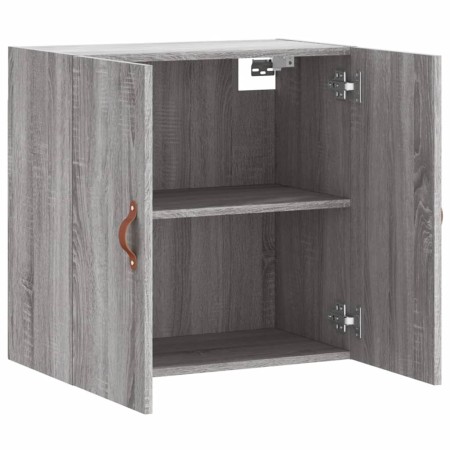 Mobile Pensile Grigio Sonoma 60x31x60 cm in Legno Multistrato