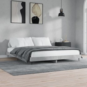 Giroletto Grigio Cemento 160x200 cm in Legno Multistrato