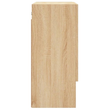 Armadietto a Muro Rovere Sonoma 60x31x70 cm Legno Multistrato