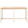 Tavolo da Giardino 203,5x90x110 cm in Legno Massello di Pino