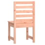 Sedie da Giardino 2pz 50x48x91,5 cm Legno Massello di Douglas