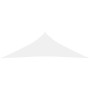 Parasole a Vela Oxford Triangolare 3x3x4,24 m Bianco