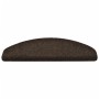 Tappetini per Scale 10 pz Marrone Scuro 65x21x4 cm Agugliati