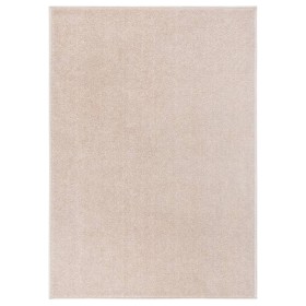 Tappeto a Pelo Corto 240x340 cm Beige Scuro