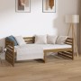 Dormeuse Miele 90x190 cm in Legno Massello di Pino