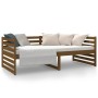 Dormeuse Miele 90x190 cm in Legno Massello di Pino