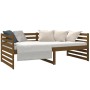 Dormeuse Miele 90x190 cm in Legno Massello di Pino