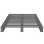 Letto a Pallet Grigio 75x190 cm Small Single Legno di Pino