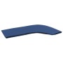 Bimini di Prua Tendalino a 4 Archi Blu 243x(230-244)x137 cm