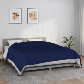 Coperta Ponderata Blu 220x260 cm 11 kg Tessuto