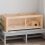 Gabbia per Criceti 104x52x38 cm in Legno Massello di Abete