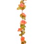 Ghirlande Fiori Artificiali 6 pz Arancione 250cm