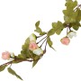 Ghirlande Fiori Artificiali 6 pz Champagne 215cm